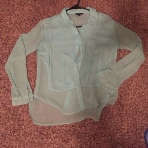 XS American Eagle Mint Blouse
