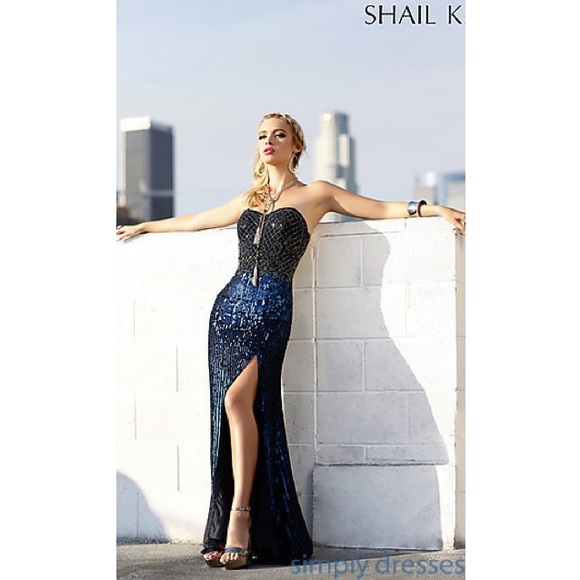 PROM SALE‼️ NWT Shail K. Sequin Evening Gown