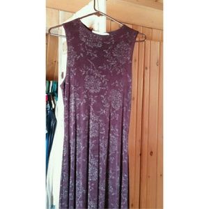 Flower print dress
