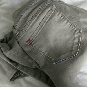 BDG Grey Mid Rise Twig Ankle Jeans