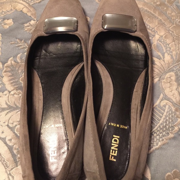 Authentic fendi women shoes size 38.5,8.5