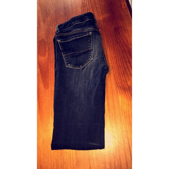 AE Dark Wash Skinny Jeans Size 4