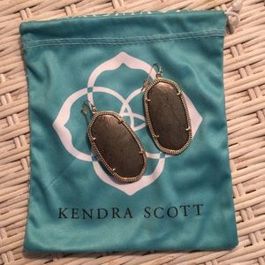 Pyrite Danielle earrings from Kendra Scott