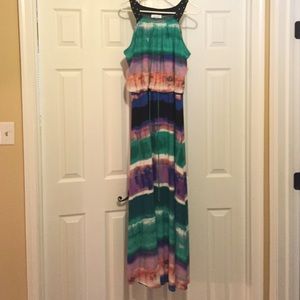 Calvin Klein multicolor maxi dress