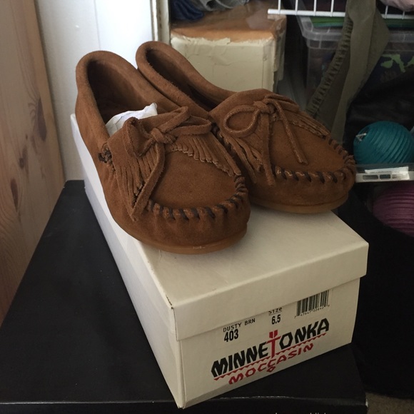 Brand New Minnetonka Moccasins