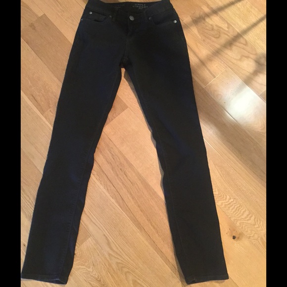 The Limited Black Straight Leg Jeans