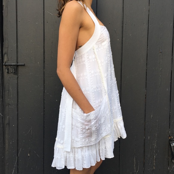 Rebecca Minkoff white dress XS - Picture 3 of 4
