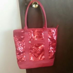 Sequin red bag