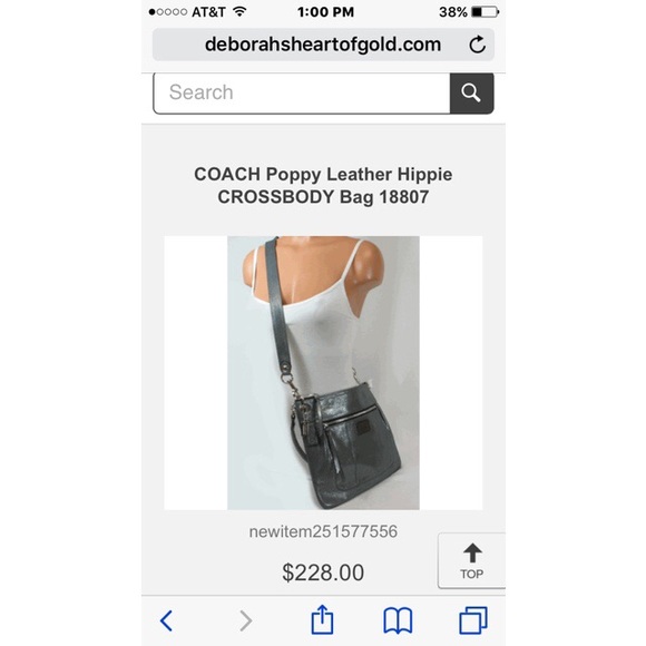 Coach Poppy Limited Addition Crossbody