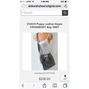 Coach Poppy Limited Addition Crossbody