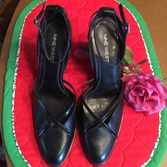 Nine West Black heels SZ 8.5, new