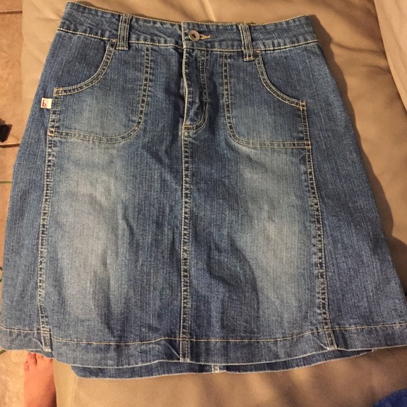 BONGO Other - 4/20.00 Denim Jean midi skirt by BONGO