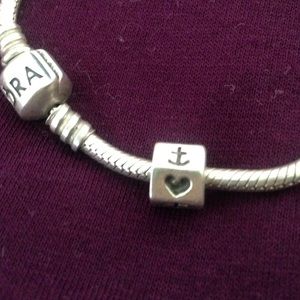 Faith, hope, love Pandora charm