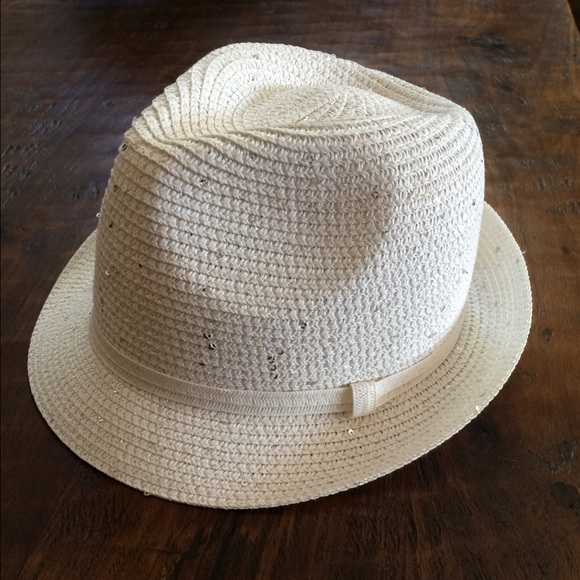 White Fedora Hat
