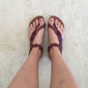 Vintage leather sandals