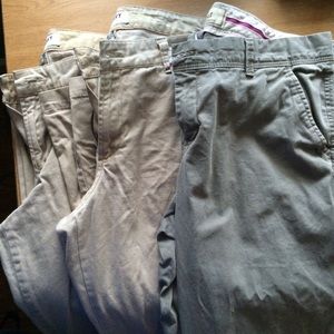Set of 3 Old Navy Khaki Pants