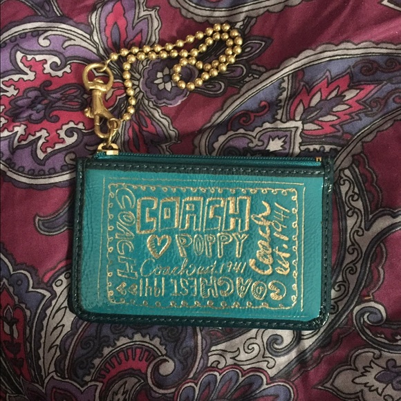 Coach Poppy Wristlet