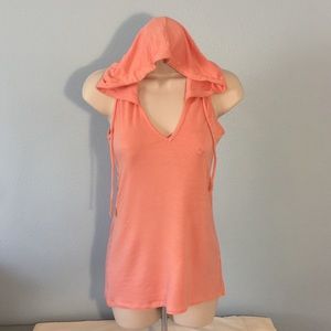 Tank top hoodie