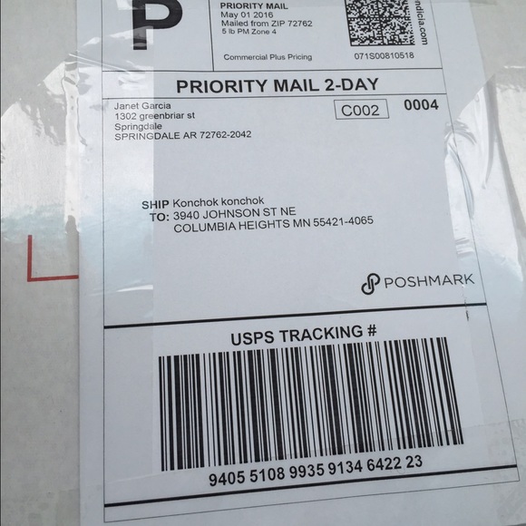 Proof of shipping