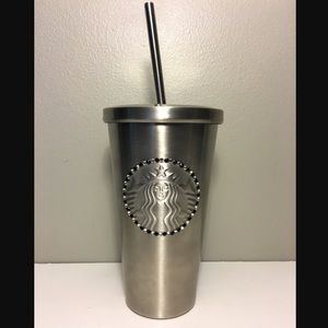 16 oz Stainless Steel Swarovski Starbucks Tumbler
