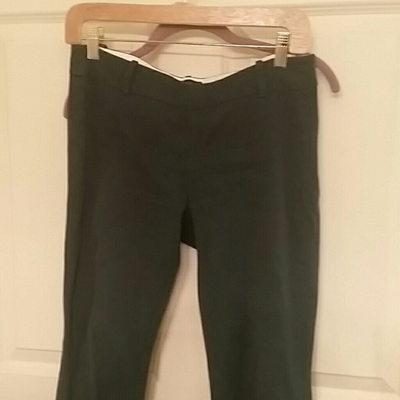 Green J.Crew Minnie Pant