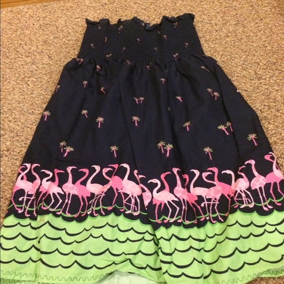 Flamingo dress