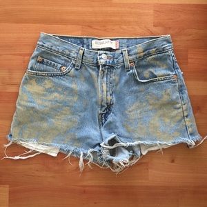 Levis vintage jean shorts