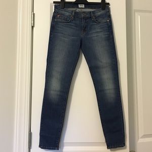 Hudson Krista Super Skinny Crop jeans