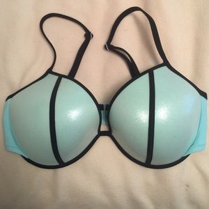 BNWOT Light blue Victoria's Secret swim suit top!