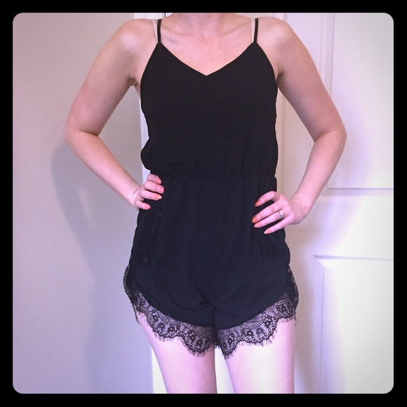 Black romper medium