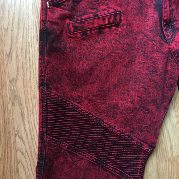 SIZE 40 Golden Denim Biker Jeans - Picture 2 of 2