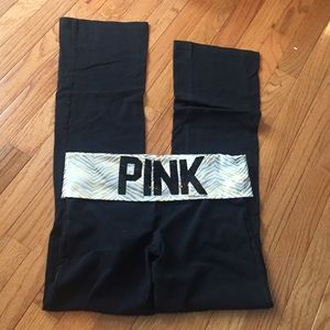 PINK yoga pants!