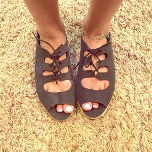 Urban outfitters black sandal