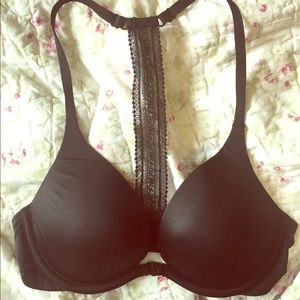 Vs racerback bra front closure black 32c
