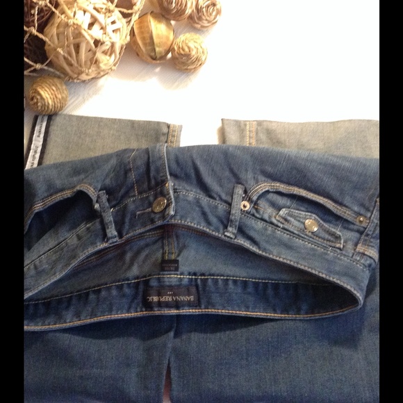 ⭐️HP 11/2/19⭐️ Banana Republic Cuffed Dress Jeans - Picture 2 of 4