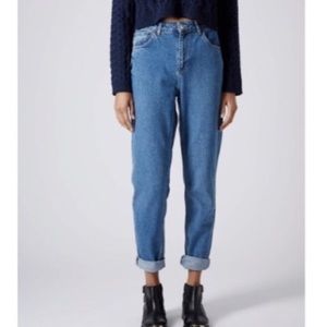 Topshop mom jeans