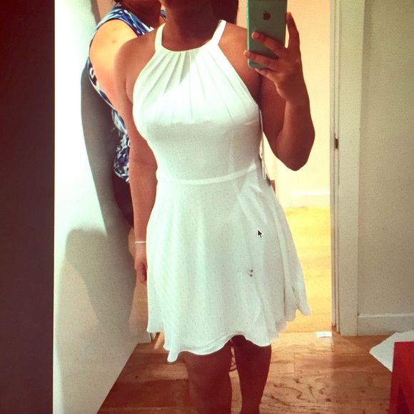 Express white dress