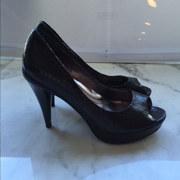Kenneth Cole Reaction Open Toe Heels