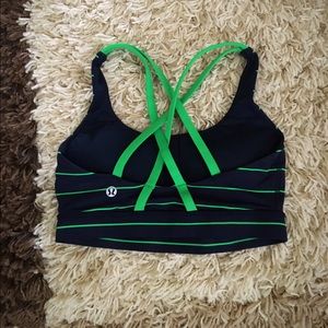 Lululemon strappy sports bra