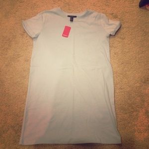 NWT Light blue F21 tshirt dress