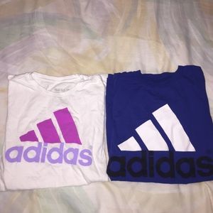 Adidas t shirt bundle!