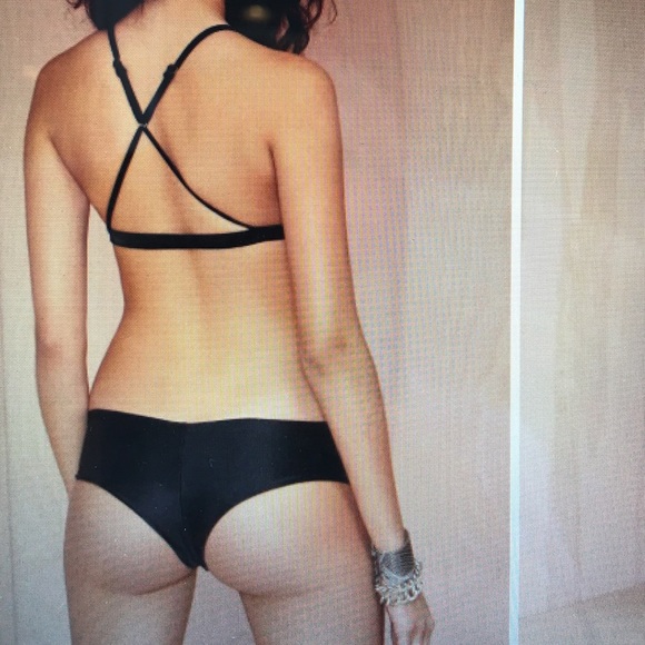 Nasty gal Tahiti Bikini bottoms in black