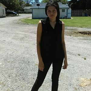 Forever 21 sheer blouse