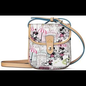 Dooney & Bourke Downtown Mickey & Minnie crossbody