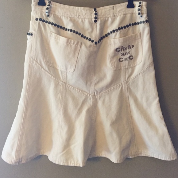 Super sexy Moschino Cheap & Chic flared mini skirt - Picture 2 of 4