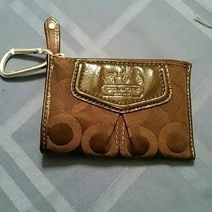 Coach coin pouch