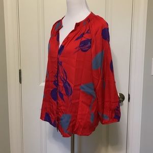 Silk Tucker blouse