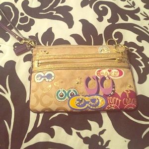 Coach wristlet
