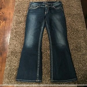31x 30 silver jeans suki boot cut