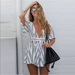 Striped Romper